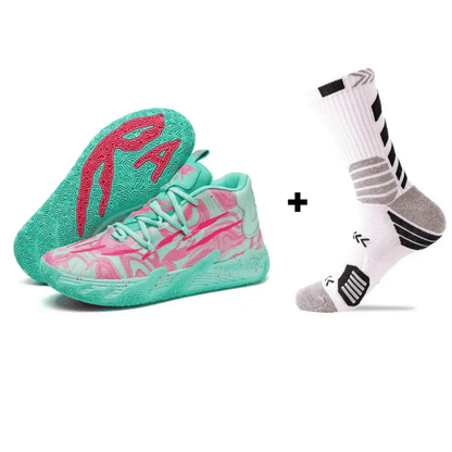 AeroDunk Basketball Shoes + Gift Socks