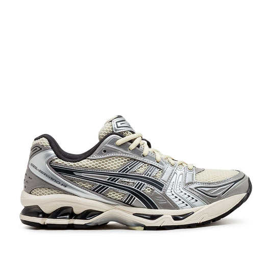 Gel Kayano 14 Running Shoes (Silver / Beige / Black)