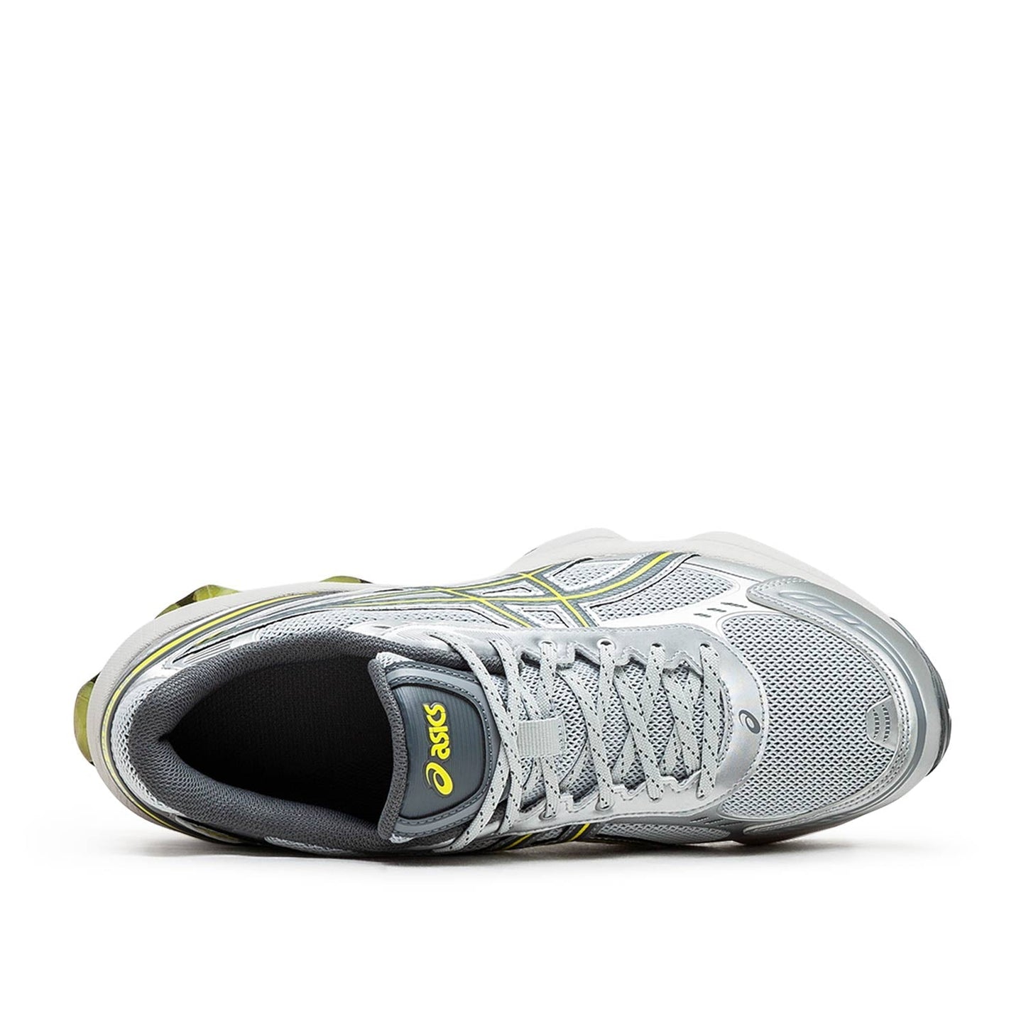 Gel-Kinetic Fluent Running Shoes (Gray / Green)