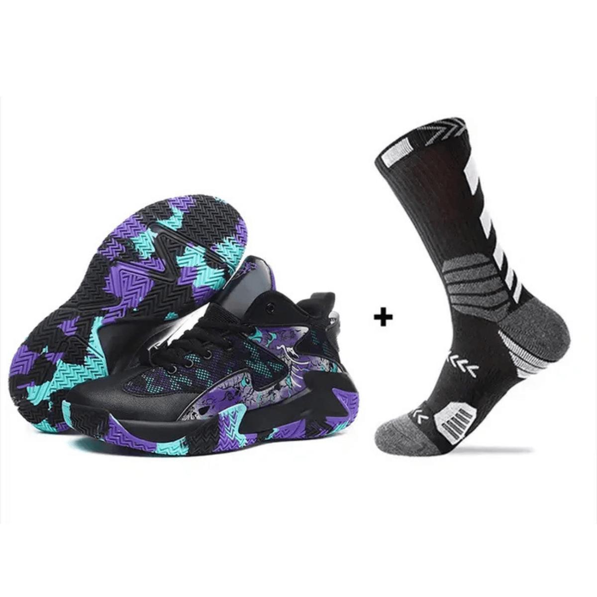 Graphite Original Basketball Shoes + Gift Socks