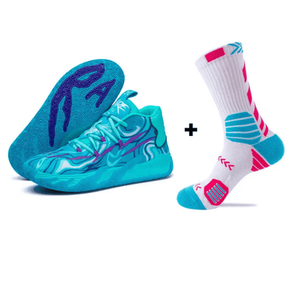 AeroDunk Basketball Shoes + Gift Socks