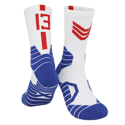 Premium High-Cut Basketball Socks