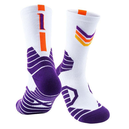 Premium High-Cut Basketball Socks