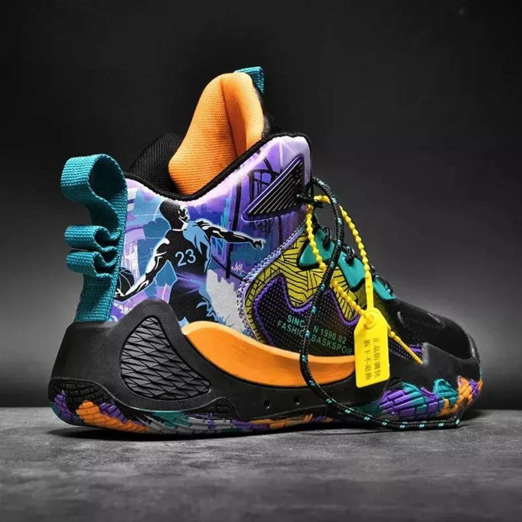 High-Fashion Basketball Shoes with Gift Socks